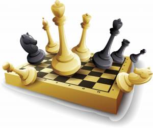 Раскраска шахматные фигуры для детей #4 #564129