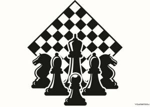 Раскраска шахматные фигуры для детей #8 #564133