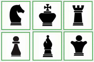 Раскраска шахматные фигуры для детей #10 #564135