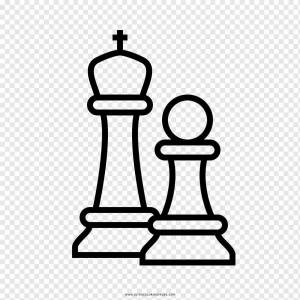 Раскраска шахматные фигуры для детей #26 #564151