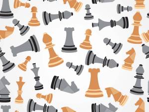 Раскраска шахматные фигуры для детей #29 #564154