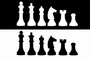 Раскраска шахматные фигуры для детей #31 #564156