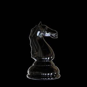 Раскраска шахматный конь #4 #564164