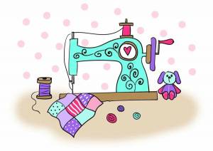 Раскраска швейная машинка #23 #564375