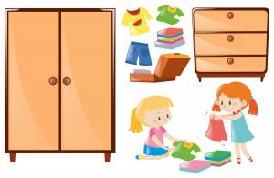 Раскраска шкаф для детей 3 4 лет #30 #565037