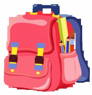 Раскраска школьный рюкзак #23 #565851