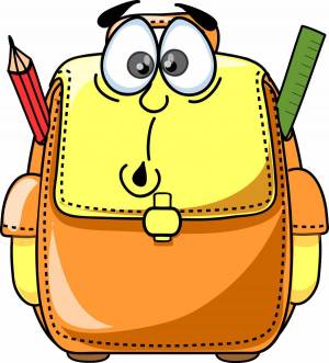 Раскраска школьный рюкзак #24 #565852