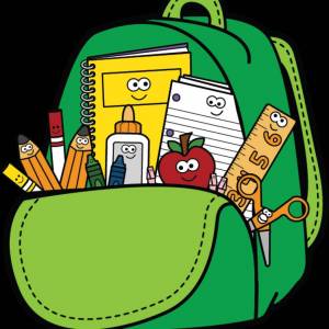 Раскраска школьный рюкзак #25 #565853