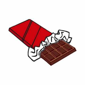 Раскраска шоколад для детей #34 #566148