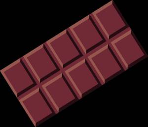 Раскраска шоколадка для детей #33 #566225