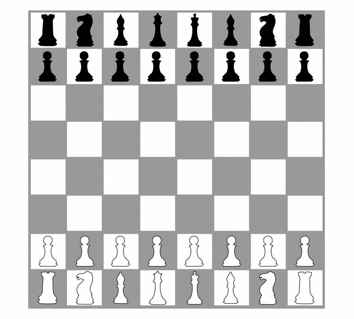 Шахматная доска для детей #5