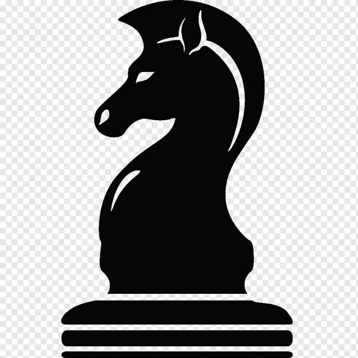 Шахматный конь #9