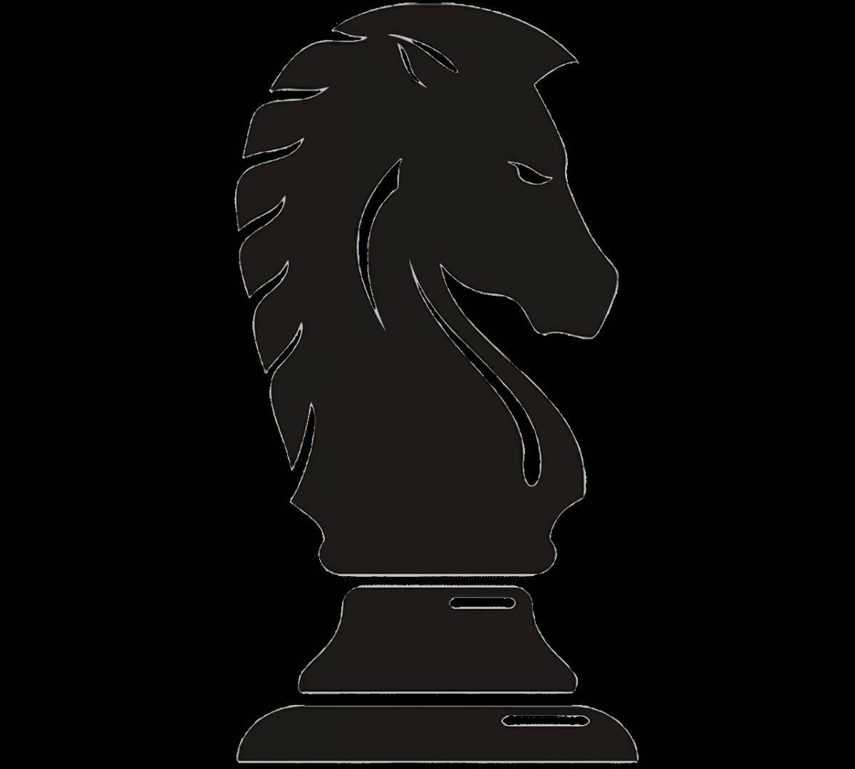 Шахматный конь #10