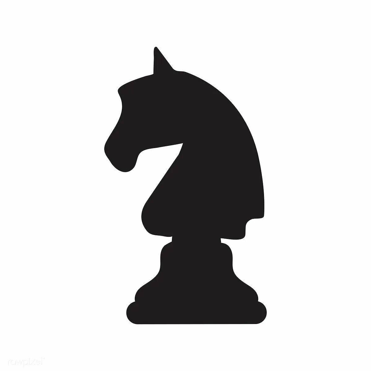 Шахматный конь #18