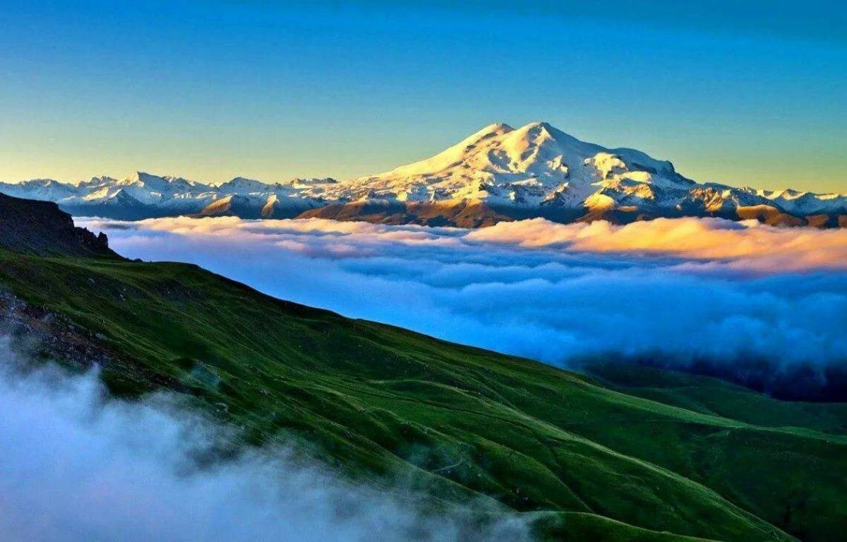 картинки кавказские горы эльбрус