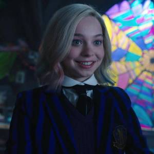 Раскраска энид синклер из сериала уэнсдей #37 #570937