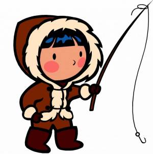 Раскраска эскимос для детей #25 #571690