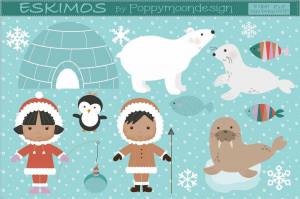 Раскраска эскимос для детей #32 #571697