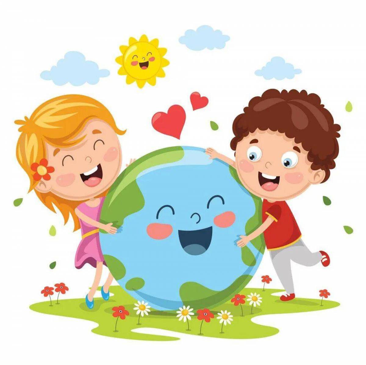 Мальчик и планета земля. Детям об экологии. Планета земля для дошкольников. Дети земли. Мир для детей.