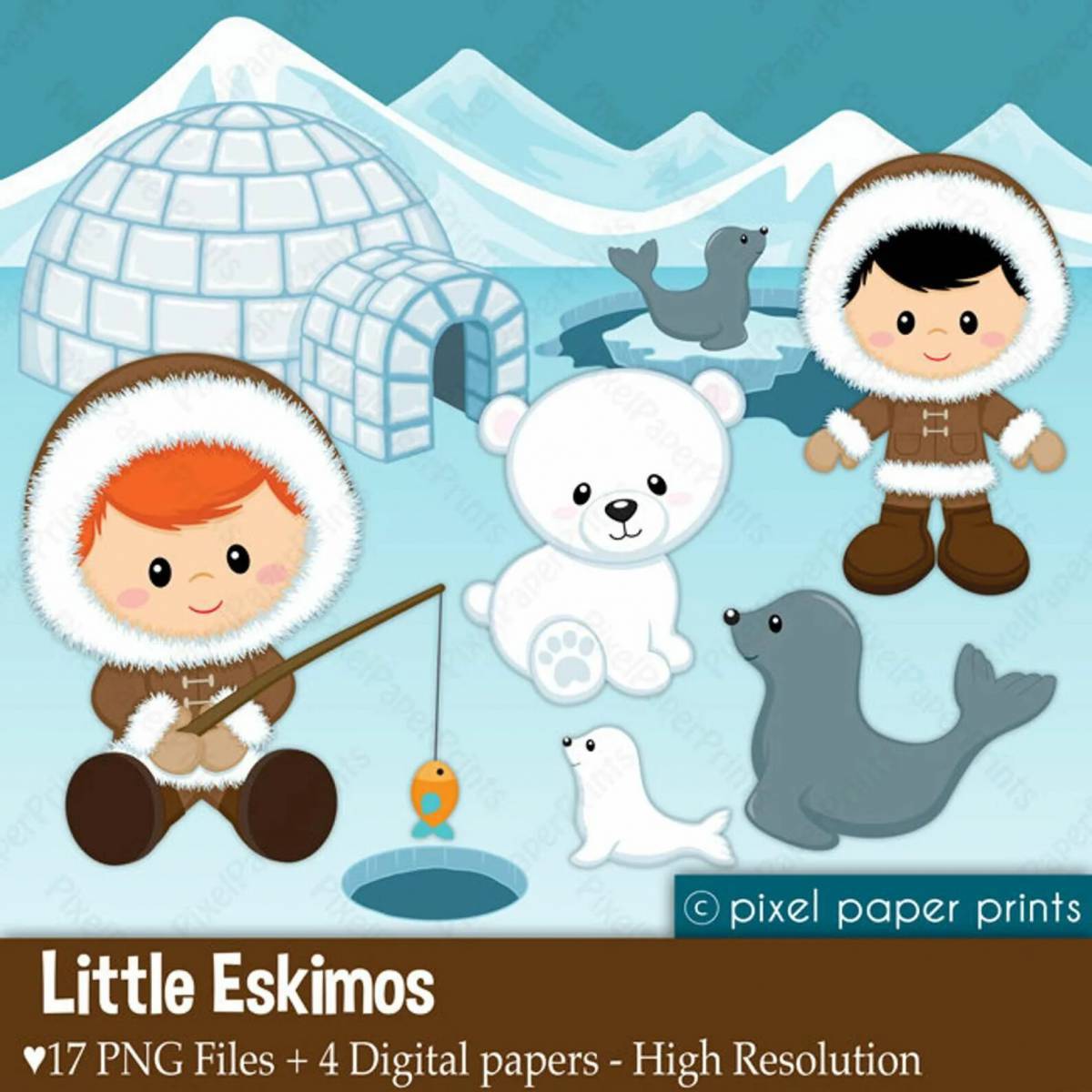 Эскимос для детей #34
