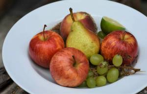 Раскраска яблоко и груша #18 #573028