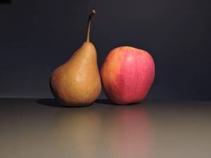 Раскраска яблоко и груша #31 #573041