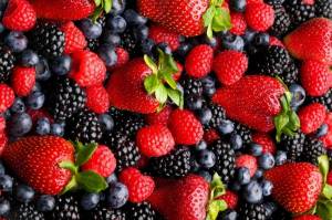 Раскраска ягоды и фрукты #26 #573355