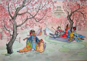 Раскраска япония для детей #11 #573978