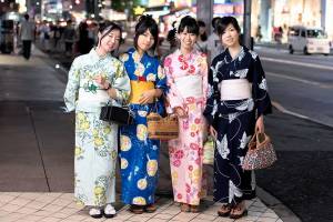 Раскраска япония кимоно #5 #574009