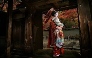 Раскраска япония кимоно #8 #574012