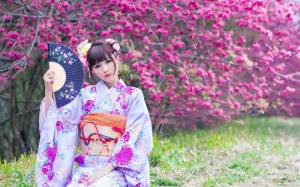 Раскраска япония кимоно #16 #574020