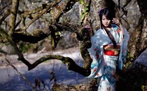 Раскраска япония кимоно #27 #574031