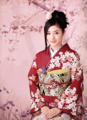 Раскраска япония кимоно #32 #574036