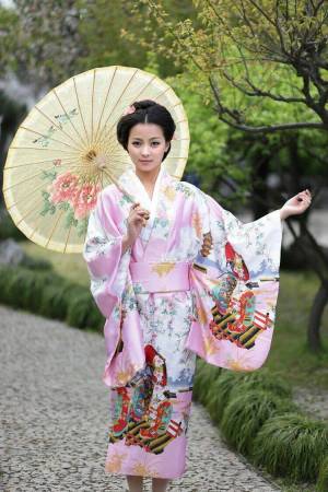 Раскраска япония кимоно #37 #574041