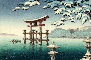 Раскраска японский пейзаж #15 #574234
