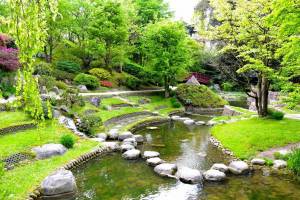 Раскраска японский сад #6 #574261