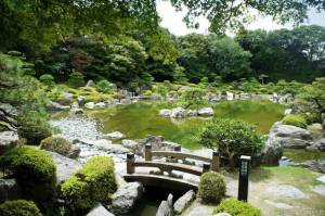 Раскраска японский сад #7 #574262