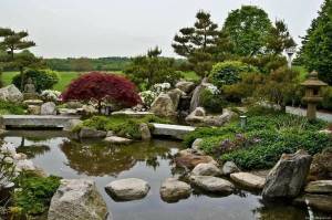 Раскраска японский сад #10 #574265