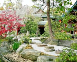 Раскраска японский сад #16 #574271
