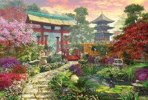 Раскраска японский сад 4 класс #21 #574302