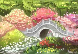 Раскраска японский сад 4 класс #24 #574305