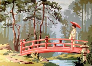 Раскраска японский сад 4 класс #27 #574308