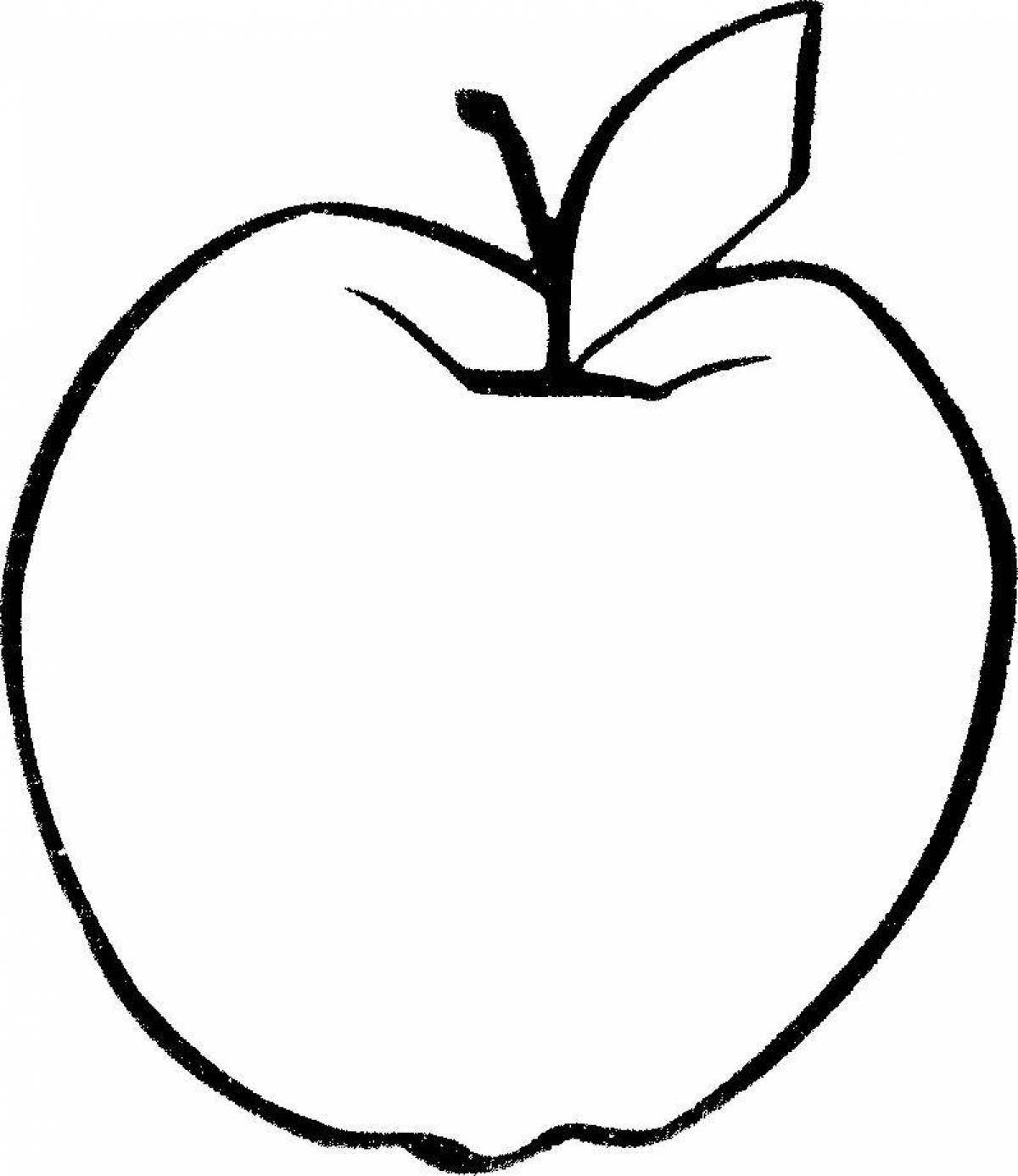 Яблоко для детей 5 6 лет #29
