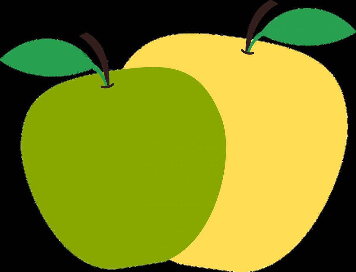 Яблоко рисунок #16