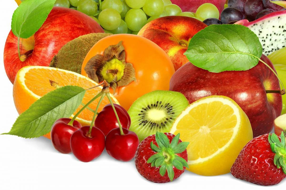 Ягоды и фрукты #8