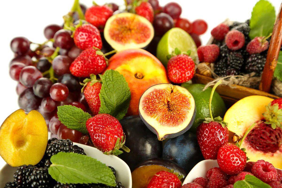 Ягоды и фрукты #34