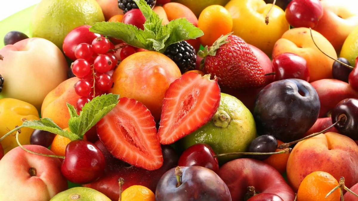 Ягоды и фрукты #36