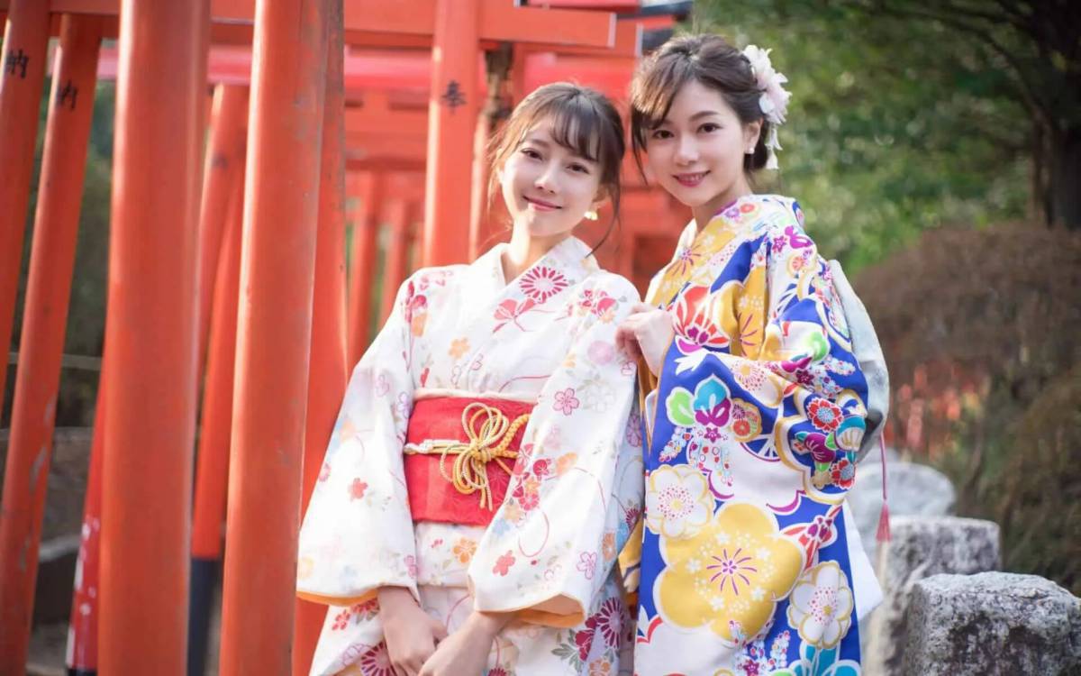 Японка в кимоно #9