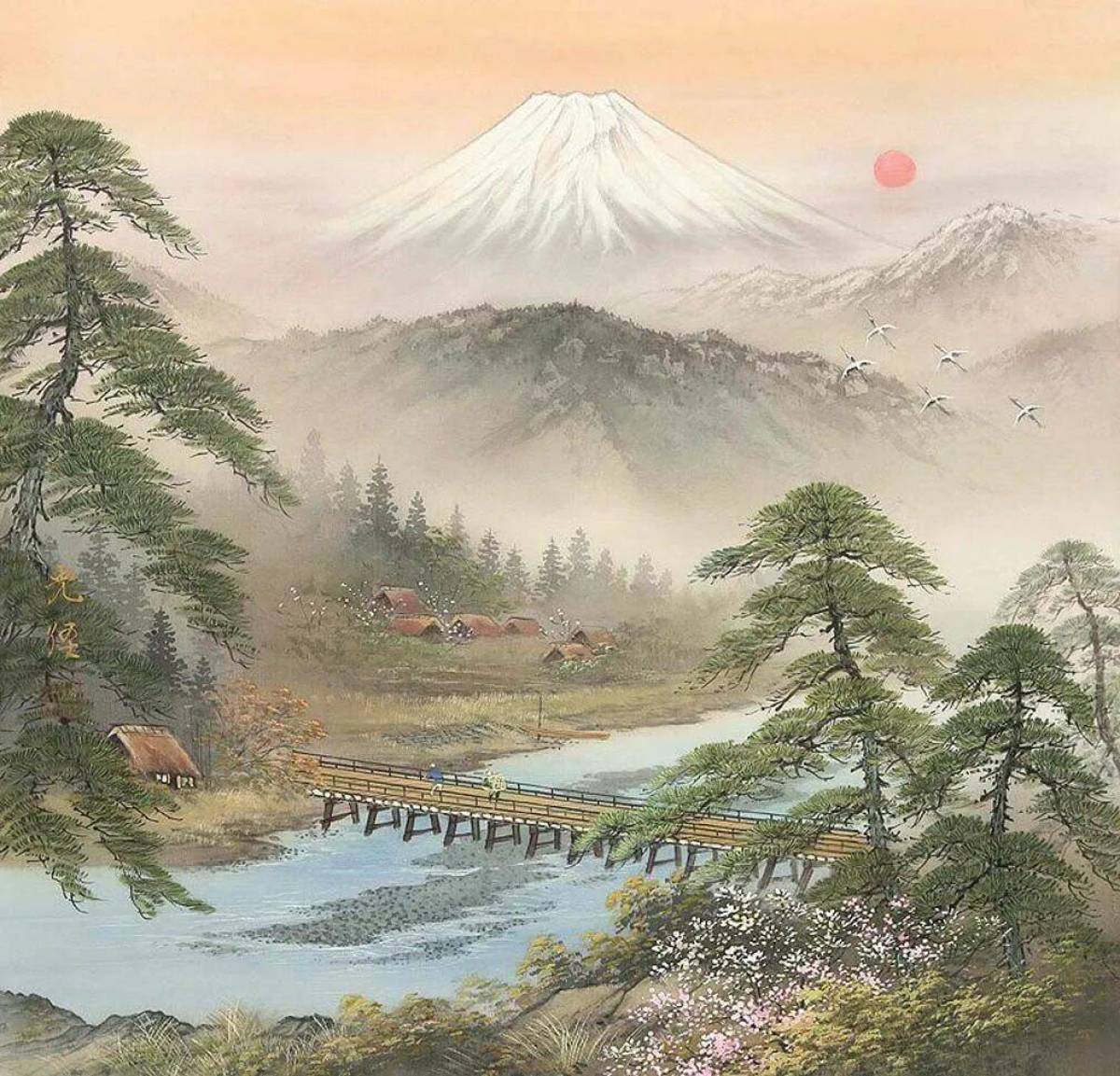 Японский пейзаж #5