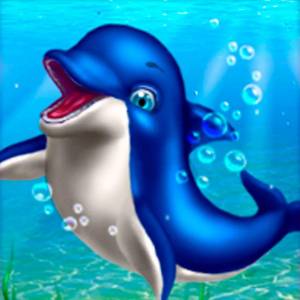 Раскраска дельфин для детей #19 #56084
